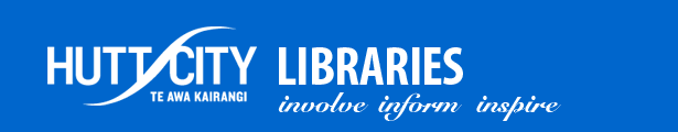 The logo for Hutt City Library